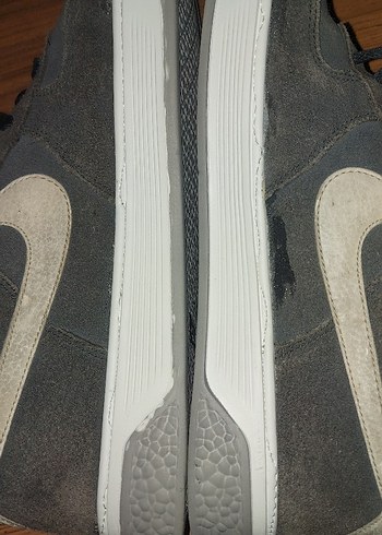 Gri Erkek Spor Ayakkabı Velcro Detaylı - Görsel 5