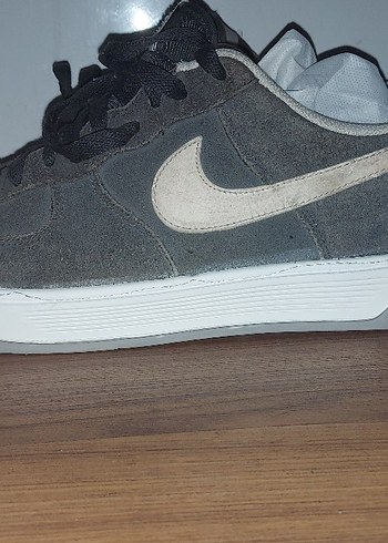 Gri Erkek Spor Ayakkabı Velcro Detaylı - Görsel 3