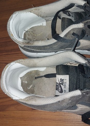 Gri Erkek Spor Ayakkabı Velcro Detaylı - Görsel 7