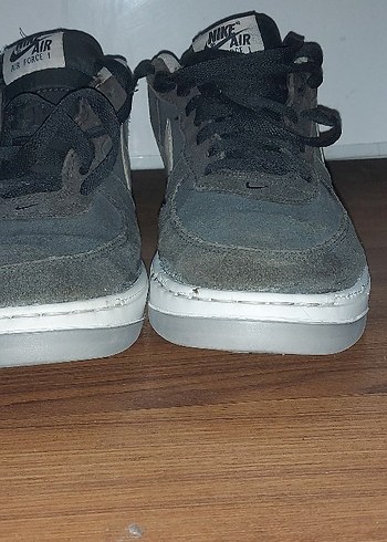 Gri Erkek Spor Ayakkabı Velcro Detaylı - Görsel 2