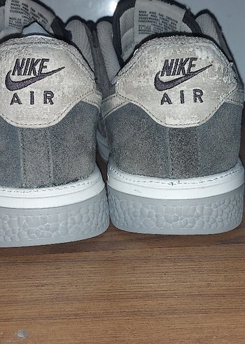 Gri Erkek Spor Ayakkabı Velcro Detaylı - Görsel 4