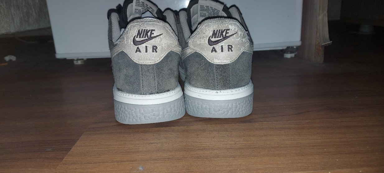 Gri Erkek Spor Ayakkabı Velcro Detaylı - Görsel 4