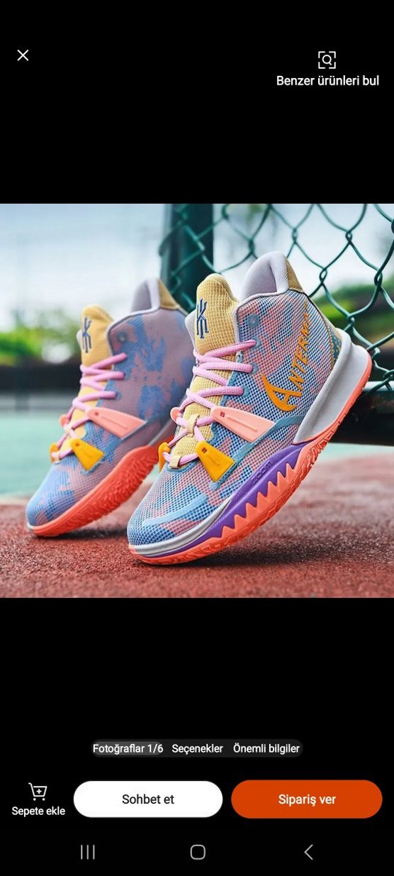 SİFIR BASKETBOL AYAKKABISI - Görsel 2