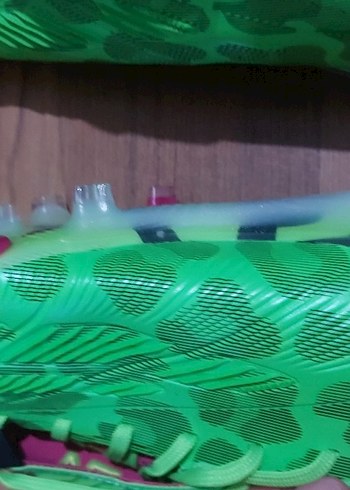 Erkek Yeşil Renkli Pop Kültür Futbol Ayakkabısı - Görsel 3