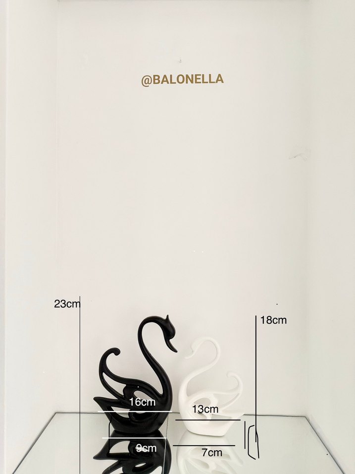 Kuğular Figürü Biblolar - Görsel 2