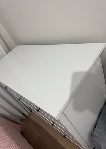 IKEA Beyaz Şifoniyer 3 Çekmeceli - Görsel 3