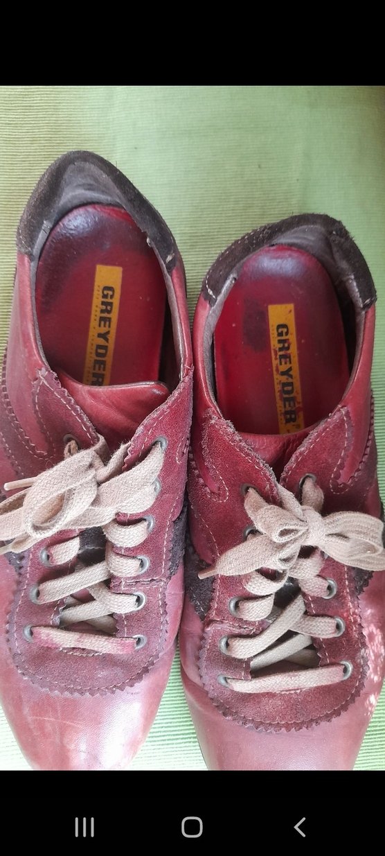 Bordo kadın spor ayakkabı - Görsel 2