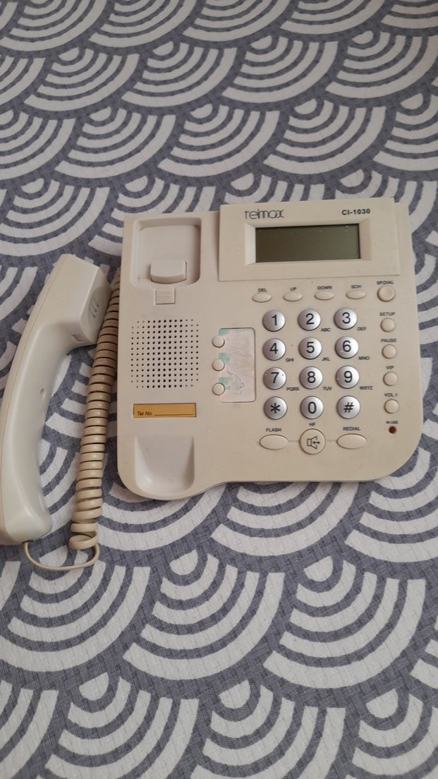 #Remox #CI-1030 #Masaüstü #Telefon #Beyaz - Görsel 2