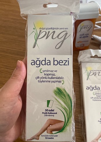 Png Ağda Seti ve Ağda Bezi - Görsel 3