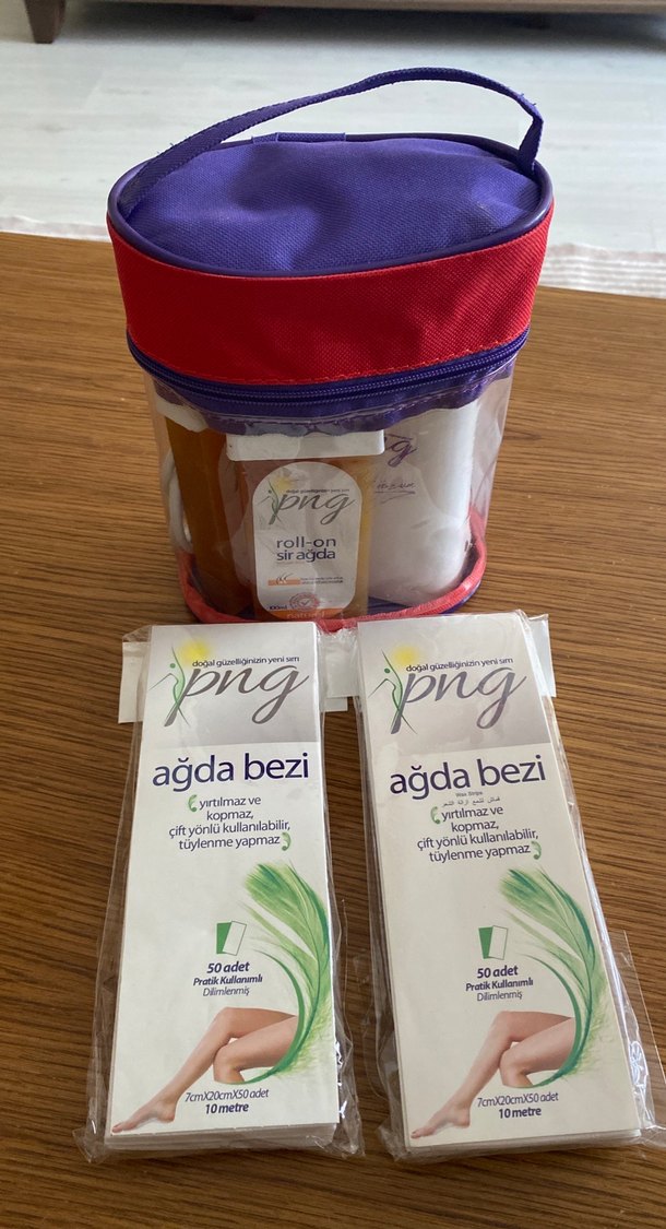 Png Ağda Seti ve Ağda Bezi - Görsel 5