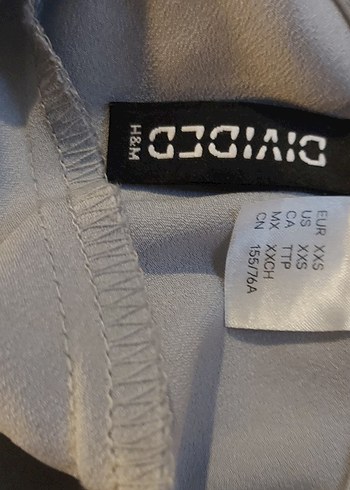 xs Beden H&M'den uzun elbise