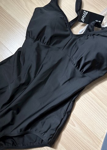 Crivit Siyah Mini Desenli Mayo - Görsel 3