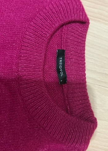 Pembe Triko Kadın kazak - Görsel 3