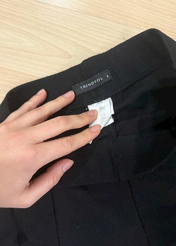 Paça detaylı tayt - Görsel 3