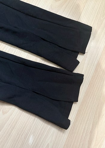 Paça detaylı tayt - Görsel 2