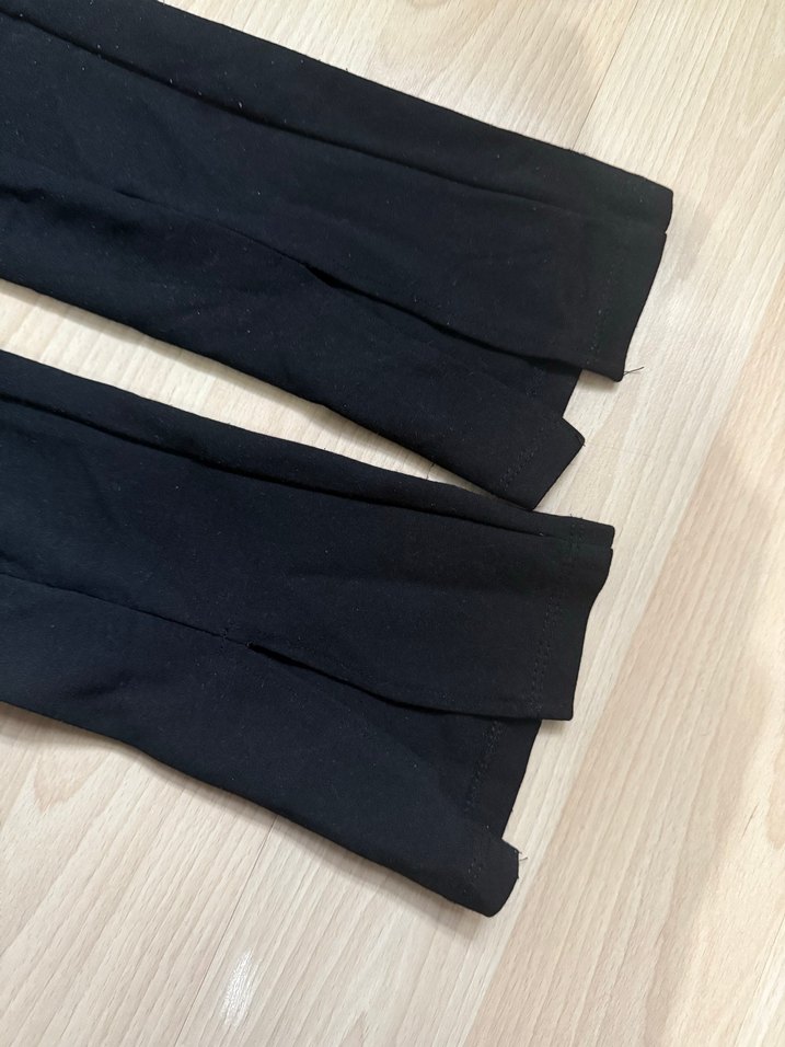 Paça detaylı tayt - Görsel 2