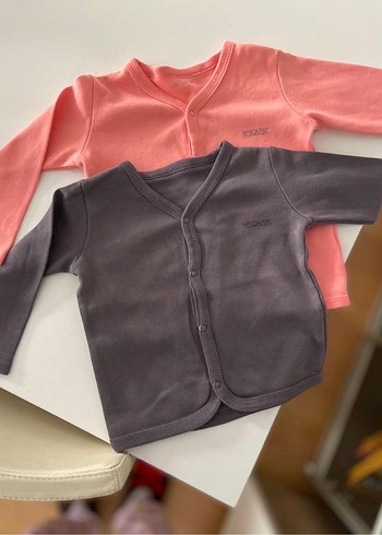 Hellobaby Basic Ribanalı Hırka (2Adet) - Görsel 2