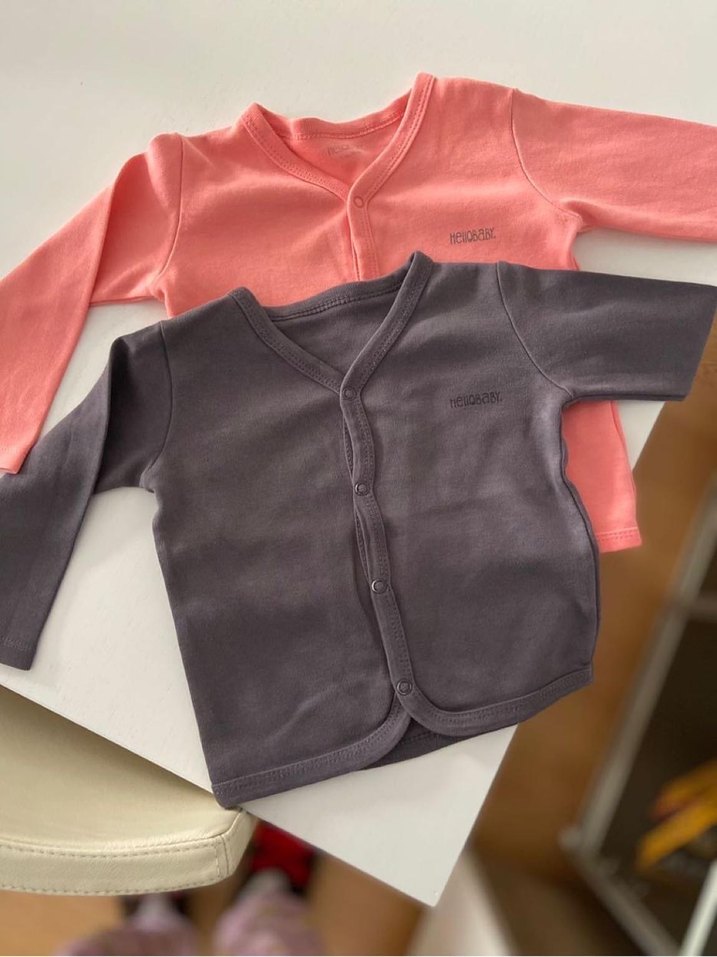 Hellobaby Basic Ribanalı Hırka (2Adet) - Görsel 2