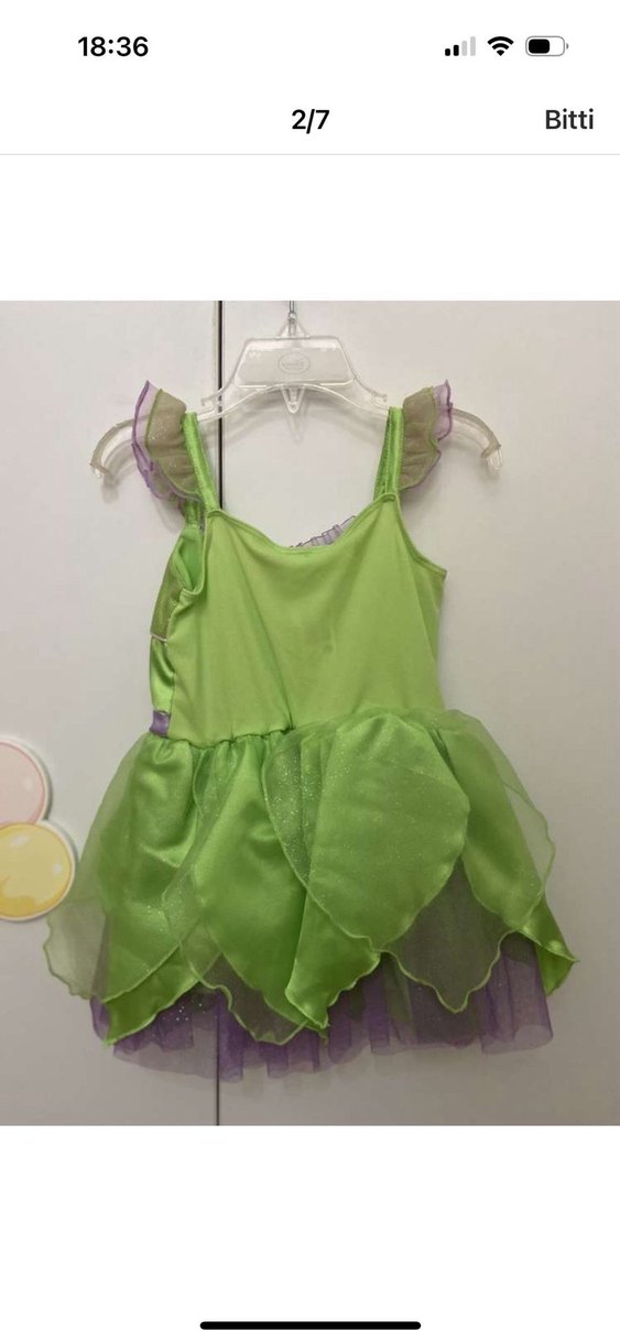 Disney Tinkerbell Elbise - Görsel 2