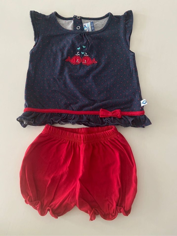 Nazar Bebe Yazlık Takım 2adet - Görsel 4