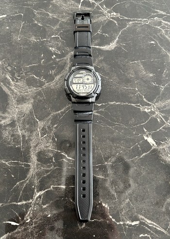 Beden Siyah Casio Dijital Erkek Saati