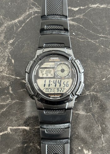 Siyah Casio Dijital Erkek Saati
