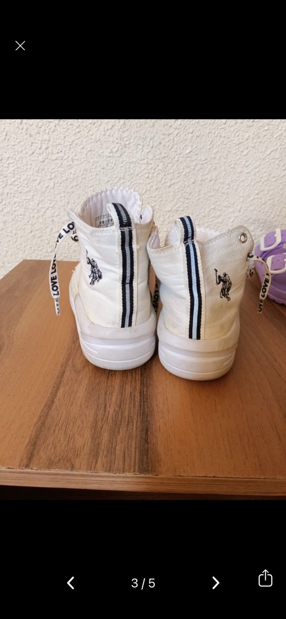 Beyaz USPA çocuk bot - Görsel 3