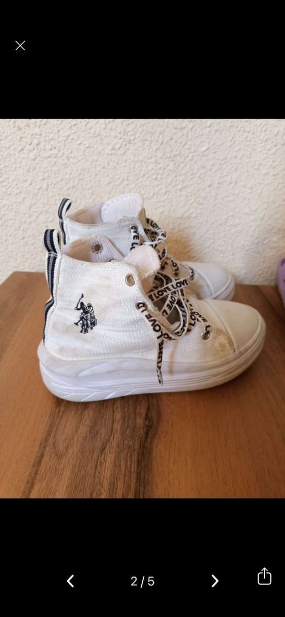 Beyaz USPA çocuk bot - Görsel 2