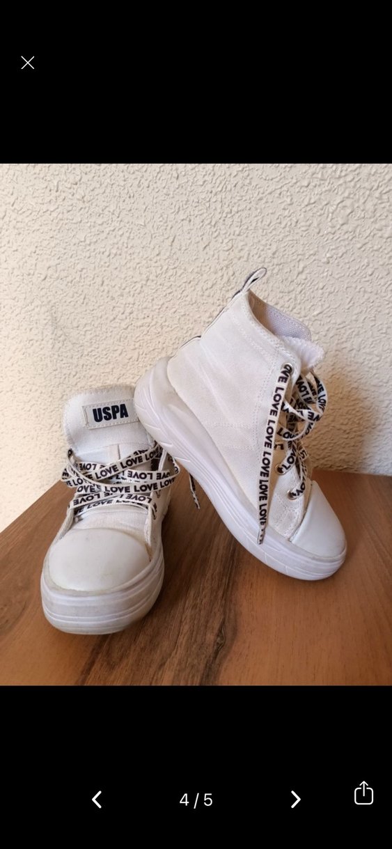 Beyaz USPA çocuk bot - Görsel 4