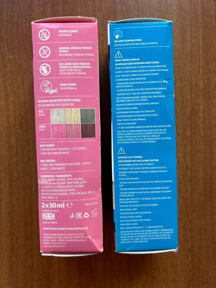 Color Rebel London Yarı Kalıcı Saç Boyası - Görsel 2