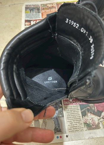 Greyder hakiki deri kadın bot - Görsel 3