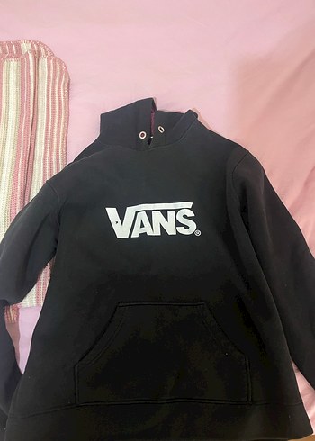 VANS Siyah Kapüşonlu Kadın Sweatshirt