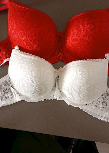 ikili takım dantelli Sütyen - Görsel 2