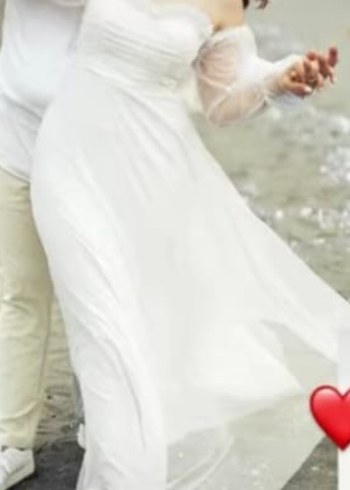 Diğer söz nikah çekim elbisesi