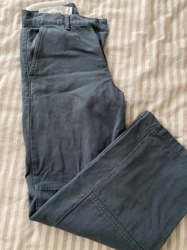 Gri Denim Regular Fit Erkek Pantolon - Görsel 4