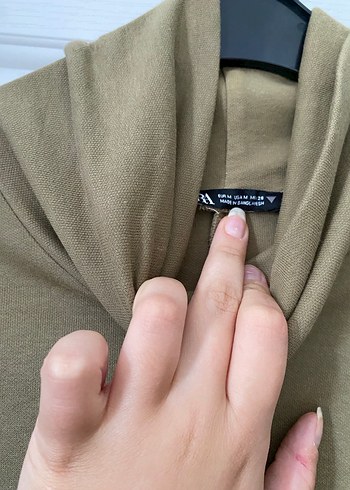 m Beden Zara bej elbise