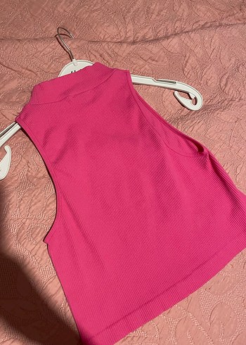 Trendyol & Milla Kadın Pembe Halter Yaka Atlet