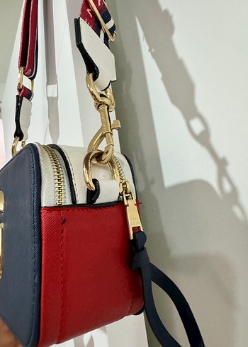 Beden mavi Renk Marc Jacobs Mavi Deri Kadın Çapraz Çanta