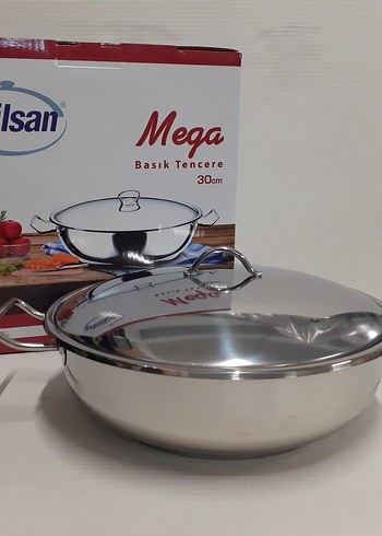 Diğer Gülsan 30cm Mega Basık Tencere