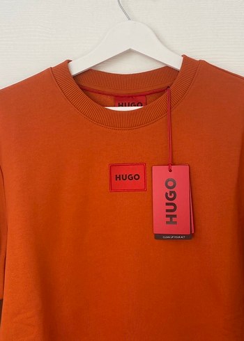 HUGO Turuncu Erkek Sweatshirt - Görsel 2
