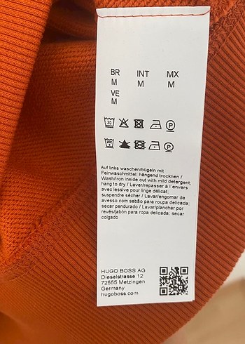 HUGO Turuncu Erkek Sweatshirt - Görsel 4