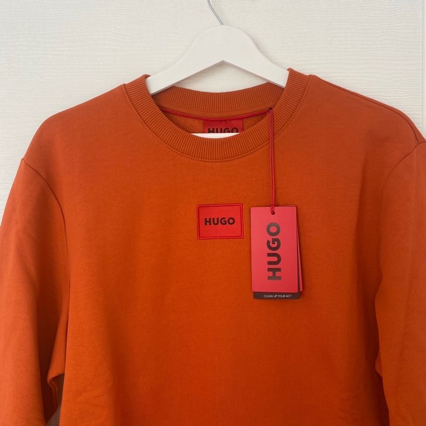 HUGO Turuncu Erkek Sweatshirt - Görsel 2