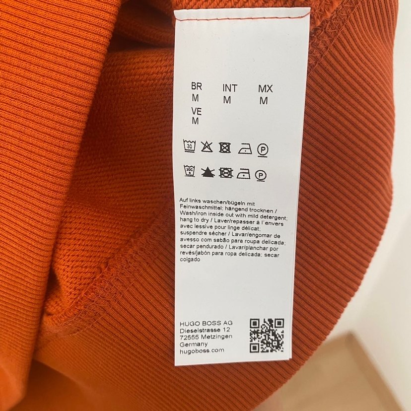 HUGO Turuncu Erkek Sweatshirt - Görsel 4