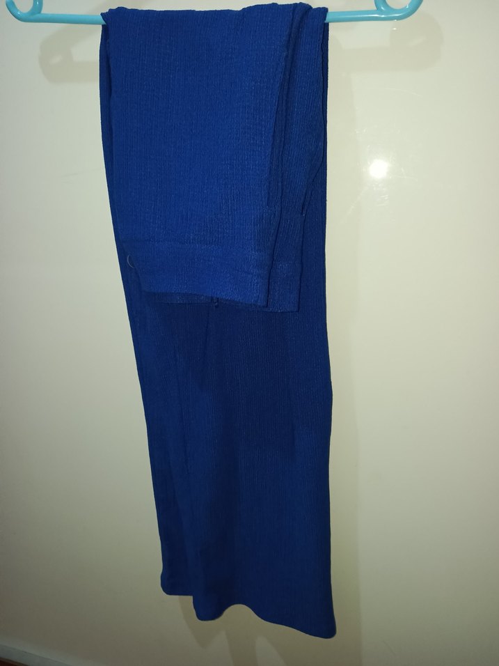 Lacivert Kısa Kollu Gömlek - Pantolon İkili Takım Alt üst takım - Görsel 3