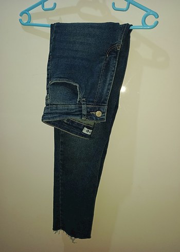 Kadın Lacivert Kot Pantolon - Görsel 2