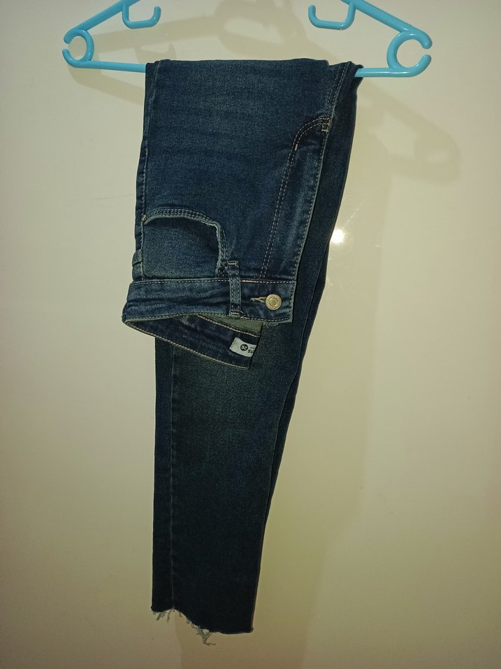 Kadın Lacivert Kot Pantolon - Görsel 2