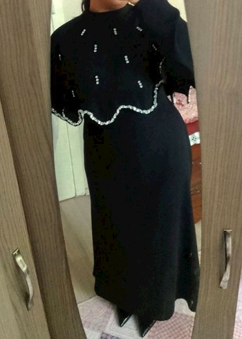 Diğer Siyah Uzun Elbise Siklik Ve Rahatlik Bir Arada