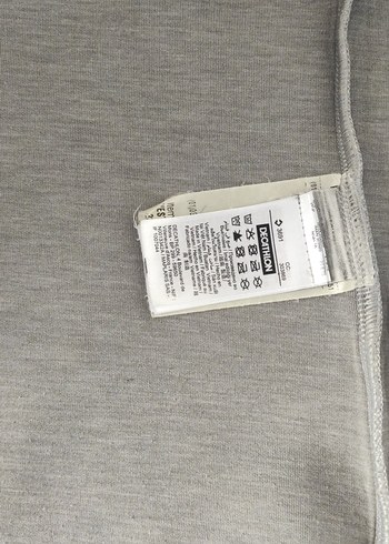 7 Yaş Beden Gri Fermuarlı Sweatshirt