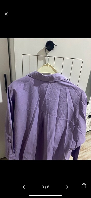 universal Beden İkili oversize gömlek