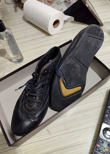 Erkek Siyah Spor Ayakkabı - Görsel 2